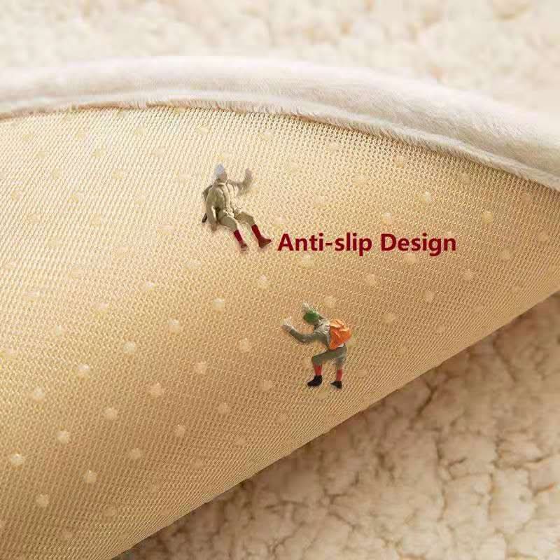 Funda de sofá ultrasuave de cachemira de cordero – efecto peluche y antideslizante 